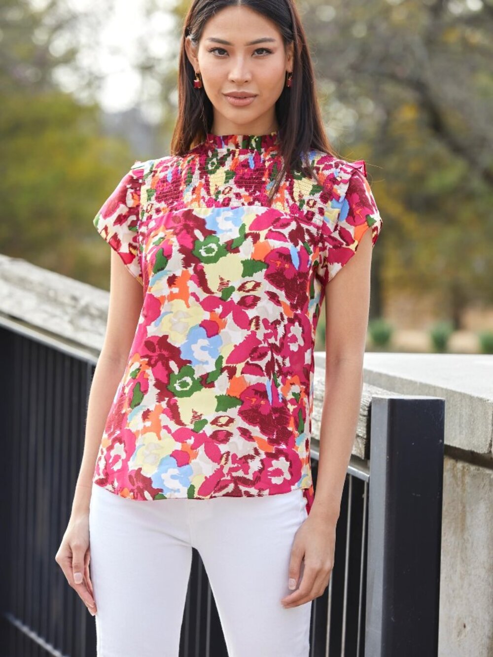 NWOT Rungolee Karli Silk Blouse